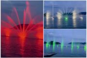 Notti di luce a Pallanza: via agli show della fontana danzante