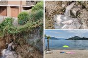 La spiaggia Rocchette-Nautica, ex bandiera blu, fortemente inquinata: no ai bagni