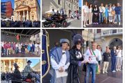 Borgomanero, aperta la Festa dell'Uva con la tradizionale consegna delle chiavi