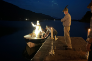 Mergozzo accoglie l'Assunta dal lago: tradizione e fede alla vigilia della patronale