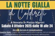 Novara, arriva la "Notte gialla" di Coldiretti