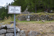 Alle miniere del Lavanchetto per la commemorazione dei minatori