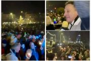 Grande e felice festa di piazza per il capodanno ad Arona