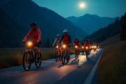 Pedalata delle stelle sulla ciclovia del Toce. A Pallanza è "Notte bianca"